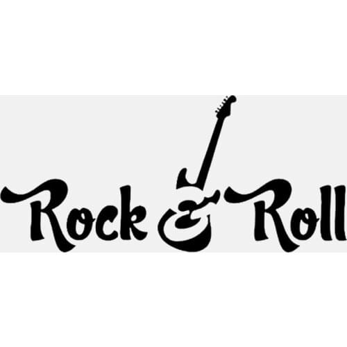 Car stickers, creative rock, personalized Vinyl Guitar Accessories, music studio, vinyl decoration, art motorcycle, PVC