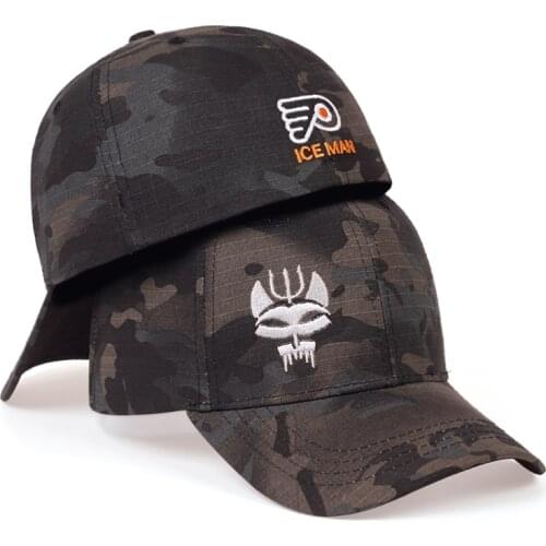 Fashion Men hip hop hat back sealed cotton baseball cap personality embroidery camouflage caps Men Women snapback hats gorras