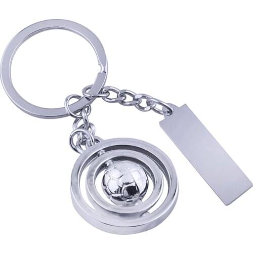Key Chain Car Keyring Football Model For Men Metal Keychain Auto Key Ring Keyfob Pendant Key Holder Car Styling Gift
