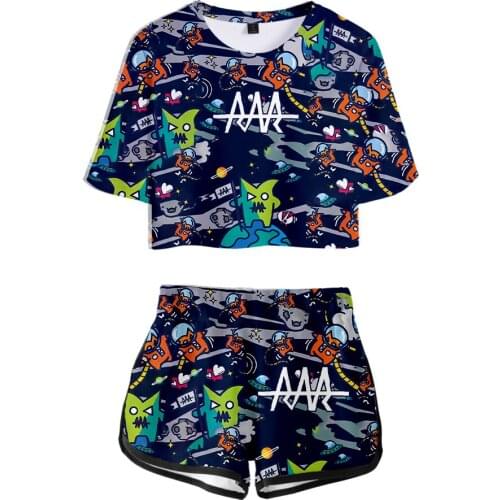 BSLNXNMA Team Rar 3D Men Women Oversized Harajuku Pullover Coats Summer Two Pieces sets Women