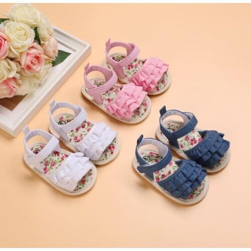 Baby Wave Beach Flat Sandal for Summer 2021 New Baby Wave Beach Flat Sandal for 0-18 Months Newborn Walking Shoes