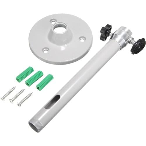 Mini Aluminium Alloy 360 Degree Rotation LCD Projector Ceiling Wall Mount Metal Bracket Holder Stand Projector Hanger Universal