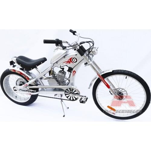HANGZHOU AOKBIKE Motorized Bike 48cc 2-Stroke Gasoline Bicycle Engine Kit Gasbike Modified Restoration Frames Fuel Tank Parts
