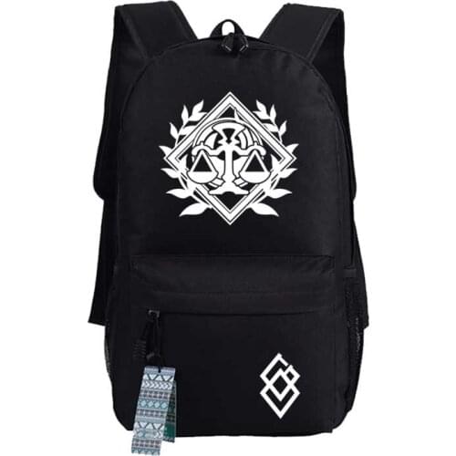 New Fate Grand Order Saber Backpack Anime FGO Oxford Schoolbags Unisex Travel Bag