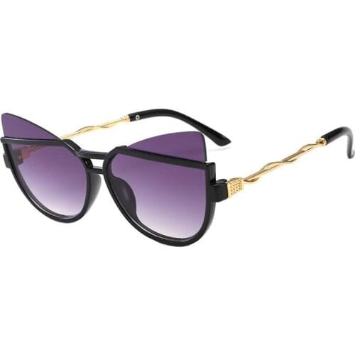 Classic Fashion Cat Eye Kids Sunglasses Brand Children Sunglasses Vintage Gradient Boys Girls Sun Glasses Oculos UV400