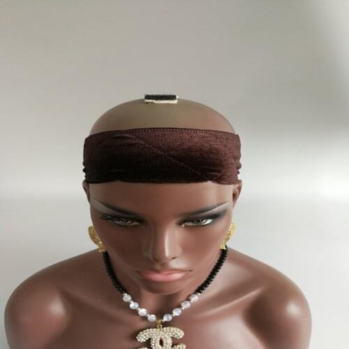Wholesale Wig Grip Band Headband Jewish Wig Band hair band wig grip brown and skin color in stock