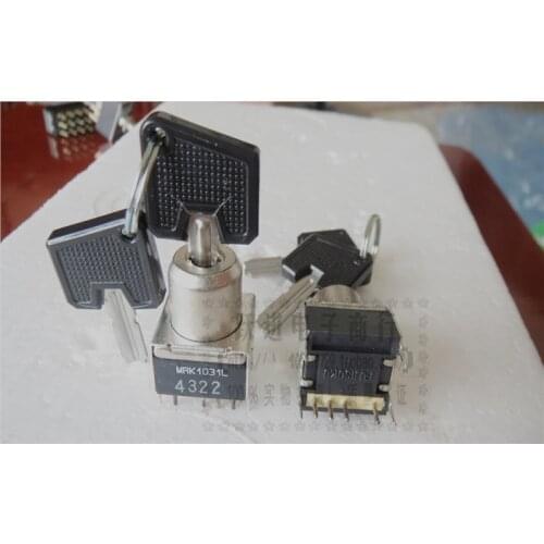 Original new 100% MRK1031L rotary key switch key lock switch 3 gear
