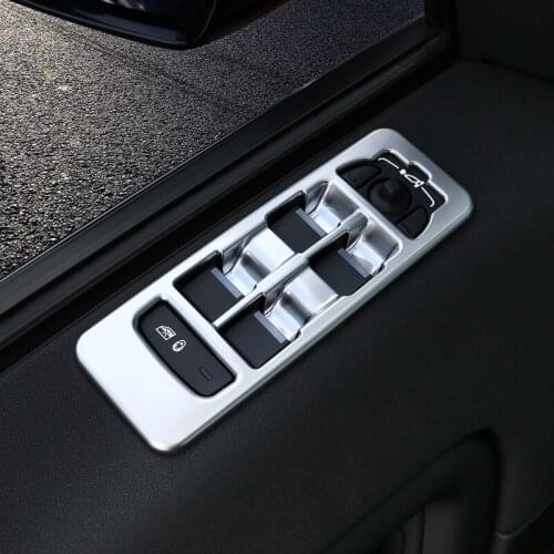 For Land Rover Discovery Sport 2016-2018 Car Door Armrest Panel Decoration Decals Window Glass Lifting Buttons Trim Accessories