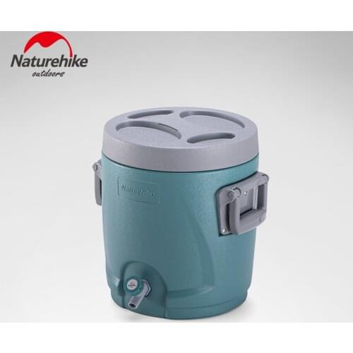 Naturehike Camping 15L Water Storage Bucket Portable PU Foam Heat Preservation Box Outdoor Picnic 36 hour Cold Insulation Bucket
