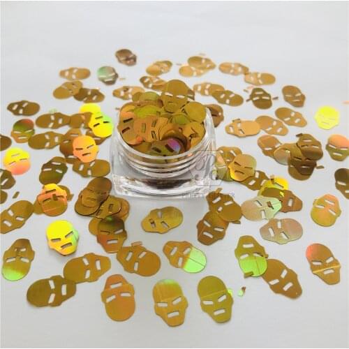 PrettyG 10g-200g Colossus Giant Man Shape Glitter Sequins For Nail Art Makeup Tumblers Crafts DIY Accessories Decoration
