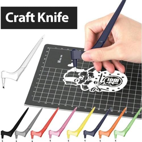 Craft Cutting Tools 360 Rotating Blade Paper-Cutter 3 Replace Blade Craft Cutting Knife DIY Art Wear-Resisting Art Cutting Tool