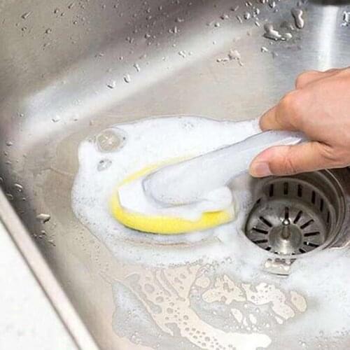 Dish Wand Refills Sponge Heads Brush Replacement Sponge Refill Sponge Pads for Kitchen Room Cleaning Supplies B99