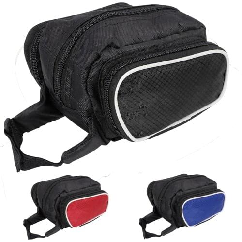 Bicycle Cycling Bag Front Frame Bag Tool Pouch Pack Storage Case For Bicycle Tube Bike Outdoor Accessories