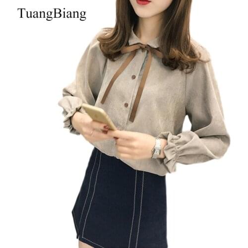 TuangBiang Women's Corduroy Shirts