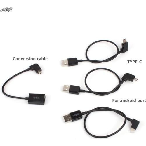 Remote control USB Data Cable Phone Tablet line for DJI Mavic Pro / air / mavic 2 / spark mavic mini Drone