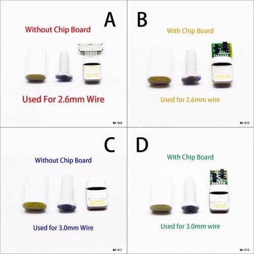 ABCD 4type 4PCS/LOT Lightning Dock USB Plug with chip board or not Male connector welding Data OTG line interface DIY data cable