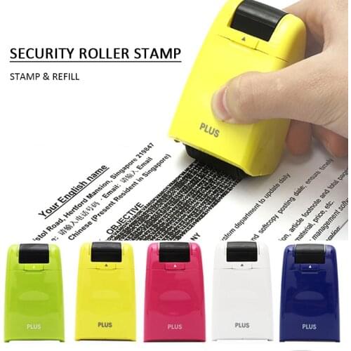 Guard Your ID Advanced Roller Identity Theft Prevention Security Stamp Masking Tape