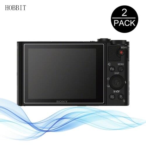 2Pcs For Sony HX90 HX90V HX99 WX500 WX800 WX700 HX80 WX300 WX350 HX400 HX300 HX350 RX1RII camera Protective Film Tempered Glass