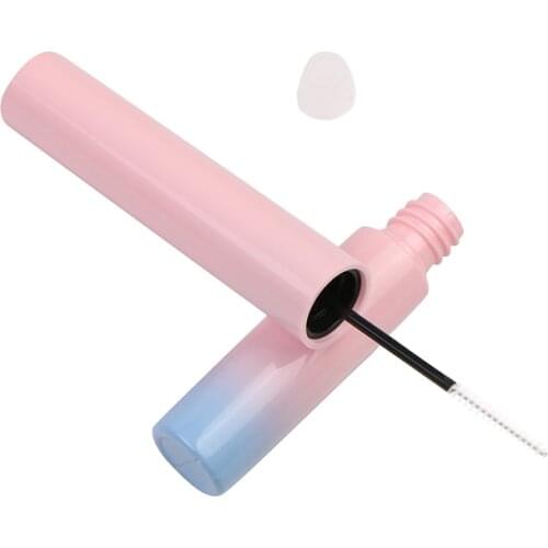 1Pcs Empty Mascara Tube Pink Blue Plastic DIY Empty Mascara Tubes With Thin Eyelash Brush Container Bottle Vials