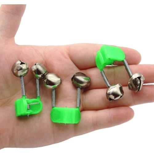 1PCS Fishing Biteg Alarms Fishing Rod Bell Rod Clamp Bells6.8g/5.8g Artificial Bait Fishing For Fishing Rod Fishing accessories