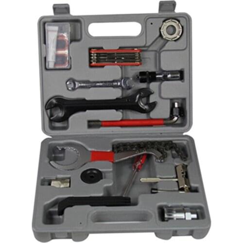 25Pcs/ Set Mountain Bike Patchs Outdoor Tool Bicycle Accessories Repair Bicycle Multi-Function Combination Tool / Repair Tool