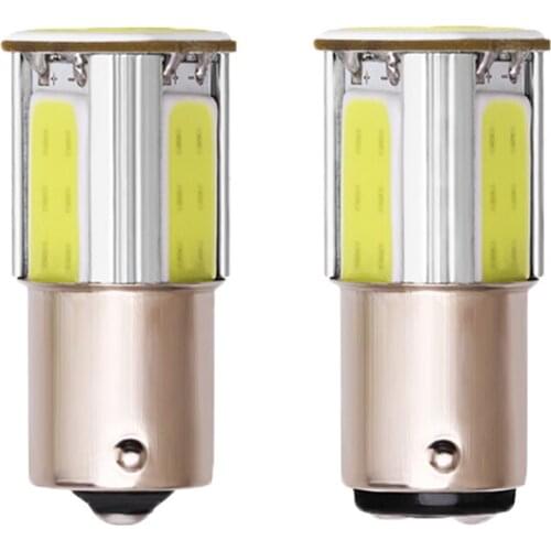 2x 1156 BA15S P21W 1157 BAY15D P215W Auto Car LED Rear Turn Signal Light Bulb Brake Stop Parking Lamp 12V White Red Yellow