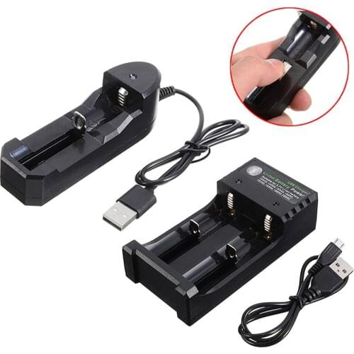 3.7V 18650 Charger Lithium Ion Batteries USB Rechargeable Battery Universal traditional USB power supply Charger Accessories