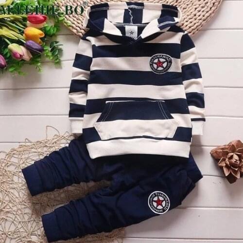 Baby boys clothes sets spring autumn newborn fashion cotton coats+tops+pants 3pcs tracksuits for bebe boys toddler casual sets