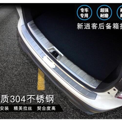 ACCESSORIES FIT FOR NISSAN QASHQAI 2008-2005 2016-2018 2019 2020 REAR BUMPER PROTECTOR CARGO BOOT SILL PLATE TRUNK LIP