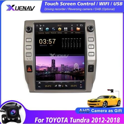 Car Auto Radio Multimedia Player for TOYOTA Tundra 2012 2013 2014 2015 2016 2017 2018 2din android car stereo autoradio GPS DVD