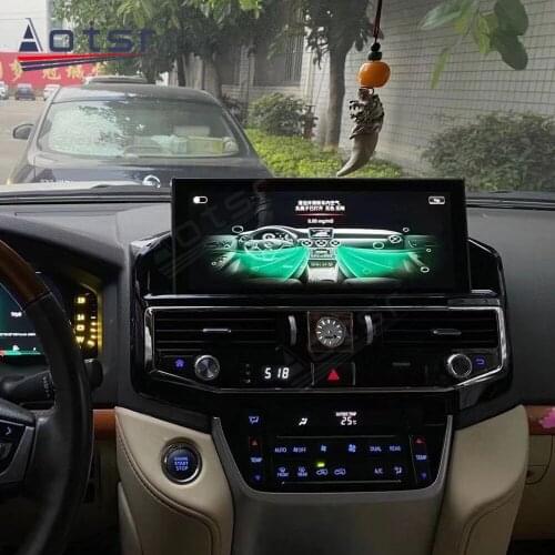 12.3 " Android For Toyota Land Cruiser 2016 - 2021 Car GPS Navigator Radio Multimedia Player 64GB Touch Screen Auto Stereo Audio