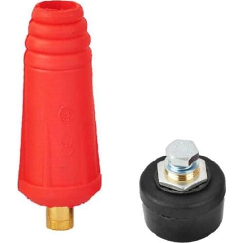 EU Welding Machine Quick Fitting Male Cable Connector Socket DKJ 35-50 50-70