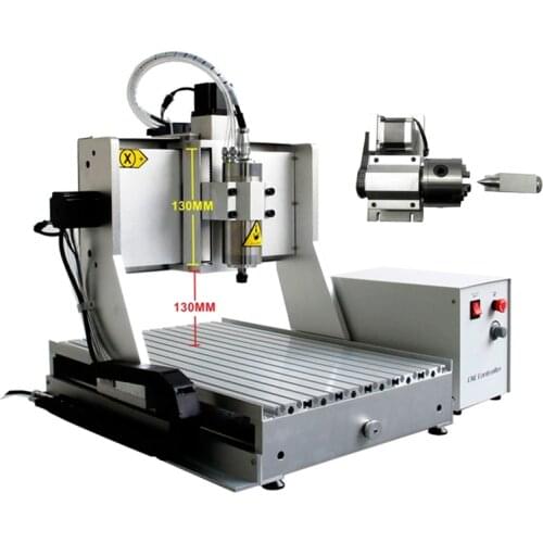CNC Engraving Machine 6040ZH-VFD1.5KW USB 4axis CNC router for woodworking