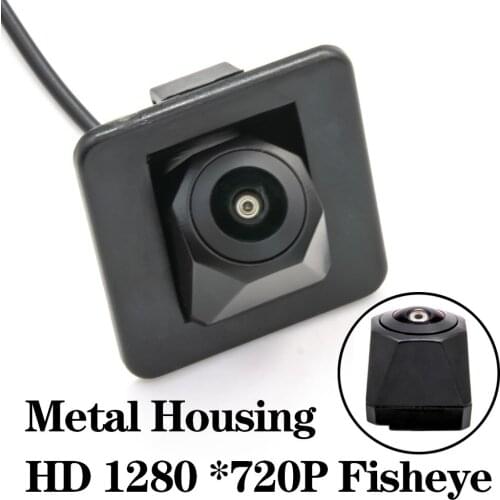 HD 1280*720 Fisheye Metal Housing Car Rear View Camera For KIA Cerato KIA K3 4D Sedan 2013~2018 KIA Forte YD Hatchback 2014~2018
