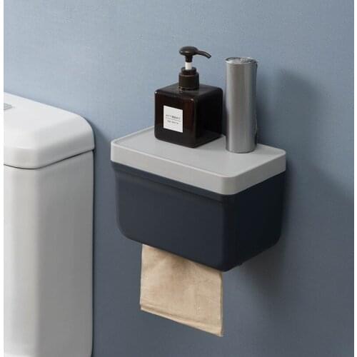 Toilet Tissue Box Hole-Free Toilet Paper Toilet Paper Box Creative Toilet Paper Box Toilet Paper Box Toilet Paper Storage Rack