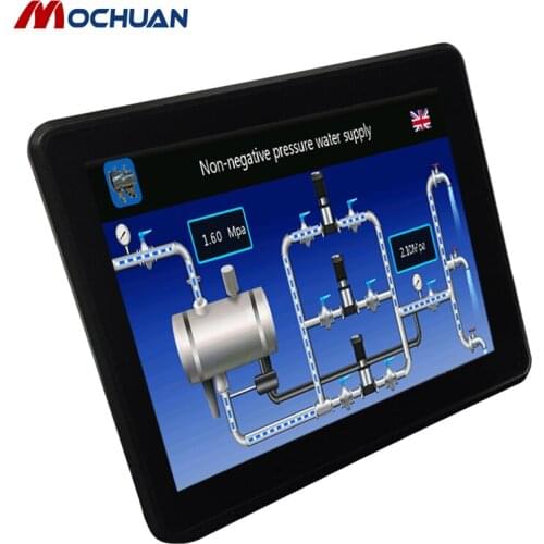 Top modbus smart home automation mount touch screen hmi plc price