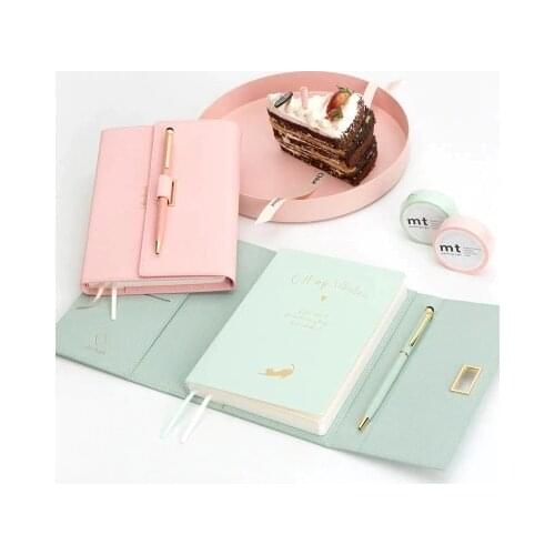 Small fresh Carry Simple Journal notebook Stationery book free shipping