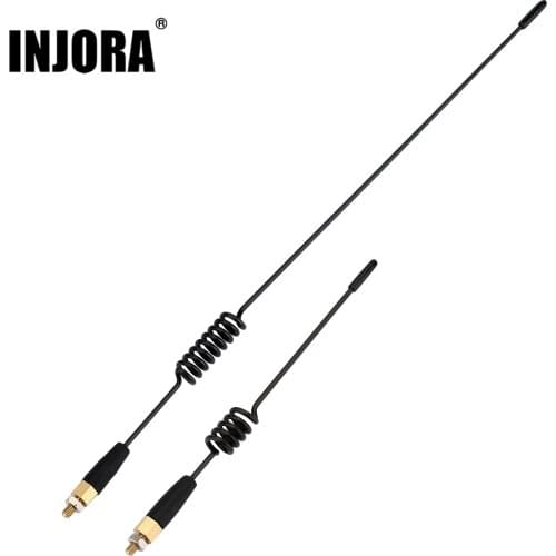 INJORA Metal 1pcs RC Car Metal Antenna 12cm/23cm for 1:10 RC Crawler Axial SCX10 90046 Traxxas TRX4 Tamiya CC01