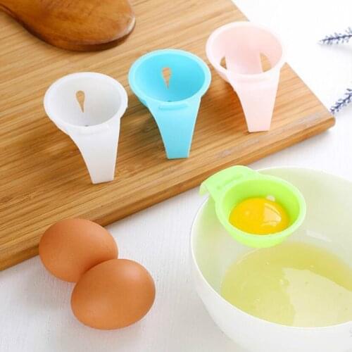 Mini Egg Yolk White Separator Divider Divider Holder Sieve Filter Kitchen Accessories Bake Tool