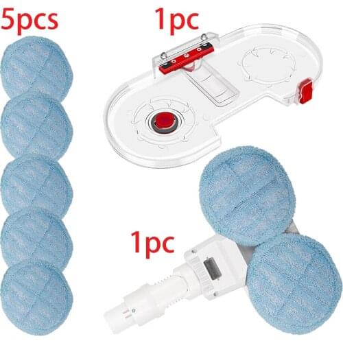 Electric Floor Brush Head and mopfit for Xiaomi Dreame V8/V9/V9B/V10/V11 Vacuum Cleaner Accessories