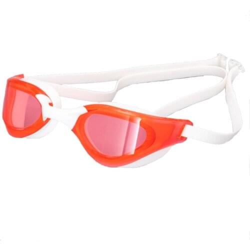 55KD Silicone Professional Waterproof Plating Clear Double Anti-fog Swim Glasses Anti-uv Eyewear Swimming Goggles with Case