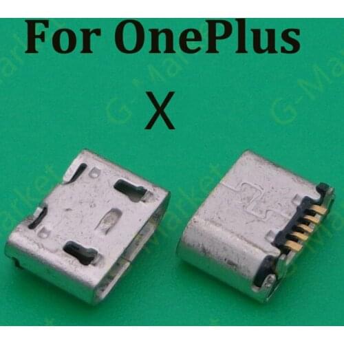 2pcs For OnePlus X 1 2 3 3T 5 5T 6 6T 7 Pro Replacement Parts New Micro Type-C USB Socket Connector Charging Plug Port
