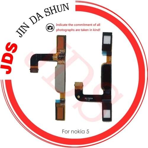 Finger Reader Identification Fingerprint Sensor Home Button Return Flex Cable Ribbon For Niokia 5 TA-1024 Huella