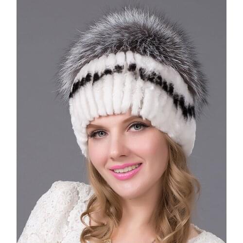 Hat Ladies Winter Fur Womens Hats With Winter Caps Womens Winter Hats Womens High Quality Fox Fur Womens Hat