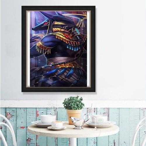 SNA 5D Diy crystal Cross Stitch Full Diamond Embroidery colorful pattern 3D Diamond Pebble round diamond painting