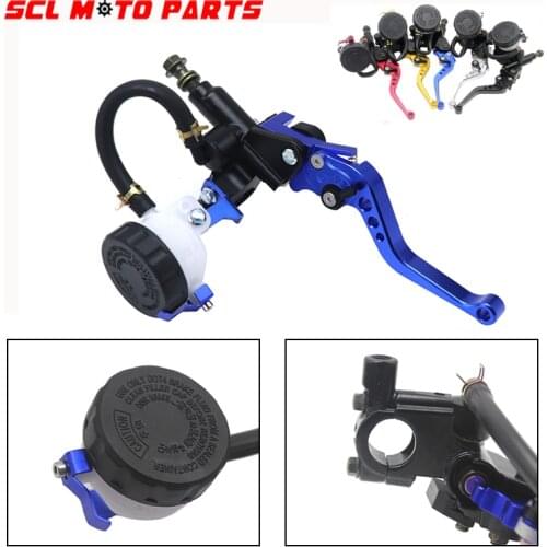 ALconstar-Motorcycle Brake Pump Front Master Cylinder Hydraulic Brake Lever Right For Dirt Pit Bike ATV Scooter Motocross