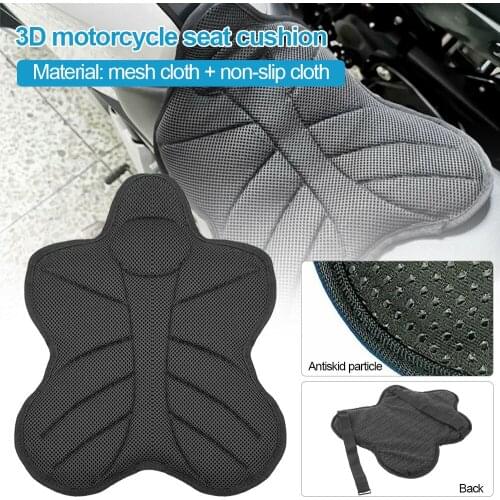 Universal Motorcycle Motorbike Seat Air Cushion Pad Cover Comfort Pressure Relief Cooling Technology