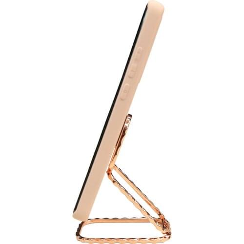 Universal Foldable Phone Holder Adjustable 360 Degree Rotatable Self-adhesive Tablet Stand