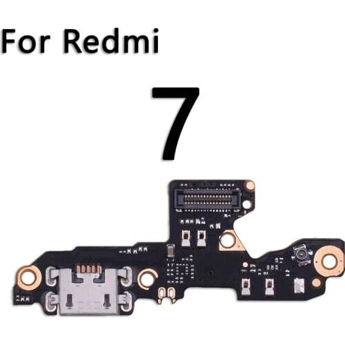 USB Charger Board Port Connector Mic PCB Dock Charging Flex Cable For XIAOMI Redmi 7