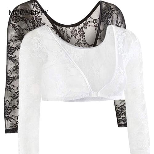 Arm Shaper Women Both Side Plus Size Mesh Seamless Silm Shapewear Crop Top Slimming Upper Shirt Blouses Black White Skin